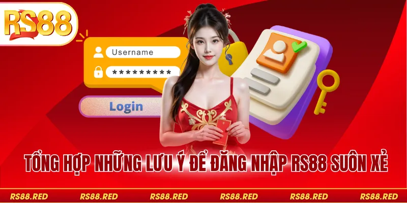 Tổng hợp những lưu ý để đăng nhập RS88 suôn xẻ